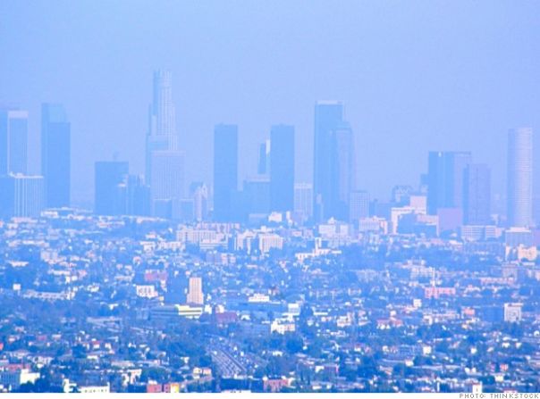 En Estados Unidos, Los Ángeles también se caracteriza por ser una ciudad con altos niveles de contaminación.