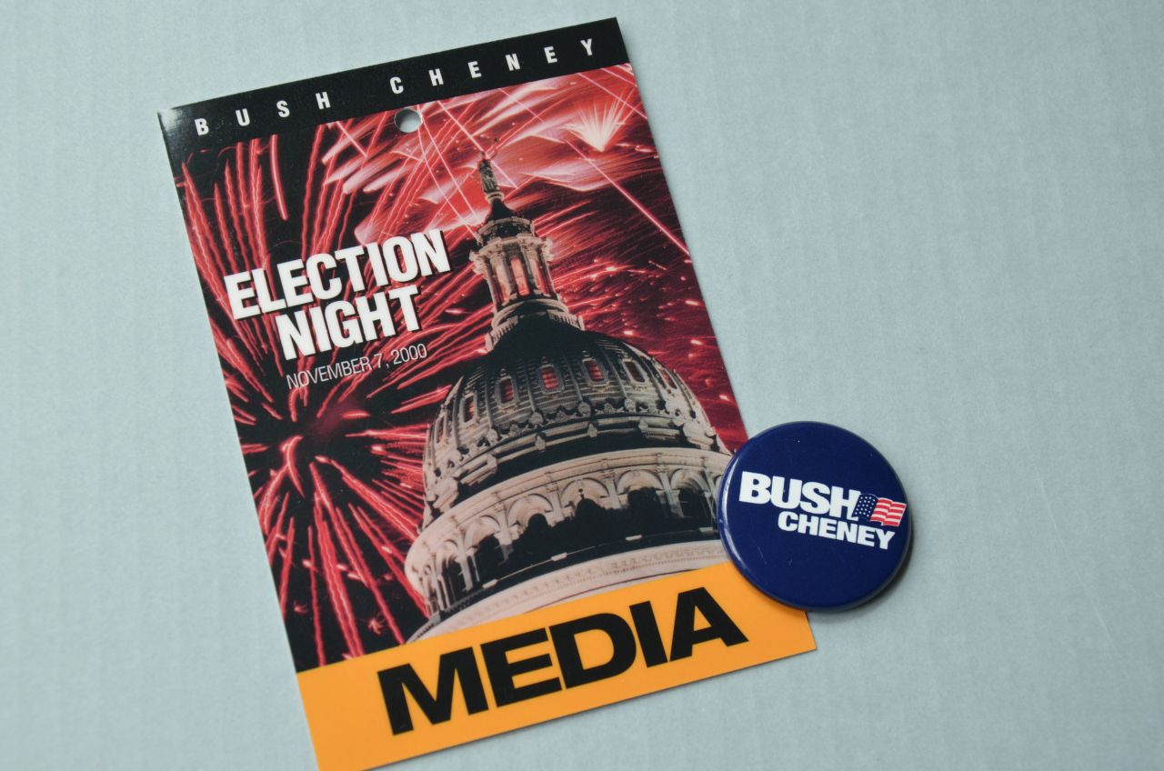 With the opening of the Library, CNN Political Producer Mike Roselli, who covered that 2000 campaign, dug into his political archives for some Bush memorabilia.