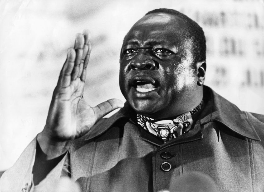 Idi Amin, the "<a href="http://www.cnn.com/2003/WORLD/africa/07/21/amin.profile/">Butcher of Uganda</a>," brutally ruled the African nation from 1971-1979 before going into exile in Saudi Arabia. He never returned to Uganda and died in 2003 in Jeddah, where he was later buried. A tourism promotions group in Uganda earlier this year requested his remains be returned so they could be included as part of a tourist attraction.