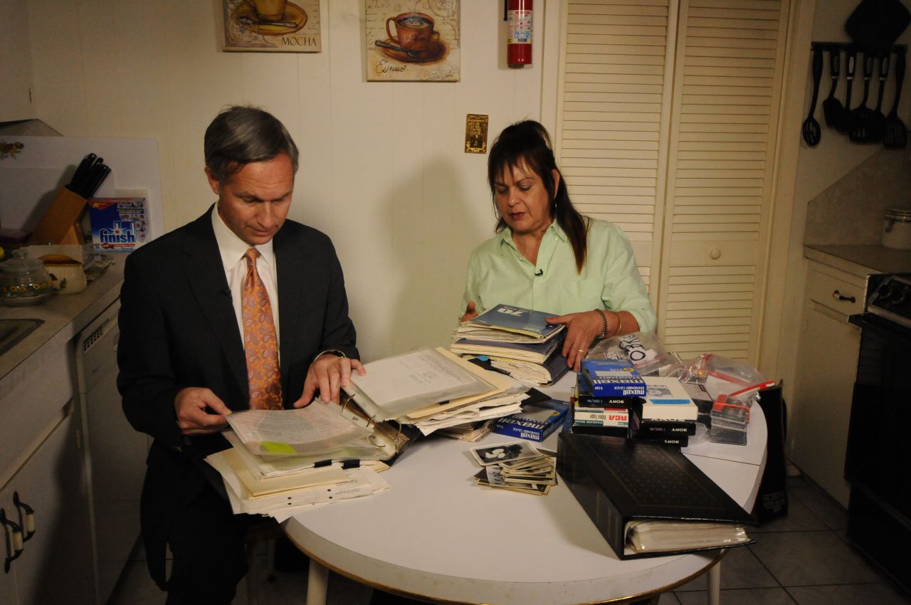 Another of Garza's cousins, Noemi Sigler, was 10 at the time of the killing. For decades she has been researching and cataloging information to push authorities toward charging Feit. When Sigler started her crusade, she said police dismissed her. "Literally I was told, 'That's an old case,' kind of like, 'leave it be.' And I said, 'no, no,' to myself, 'no.'"