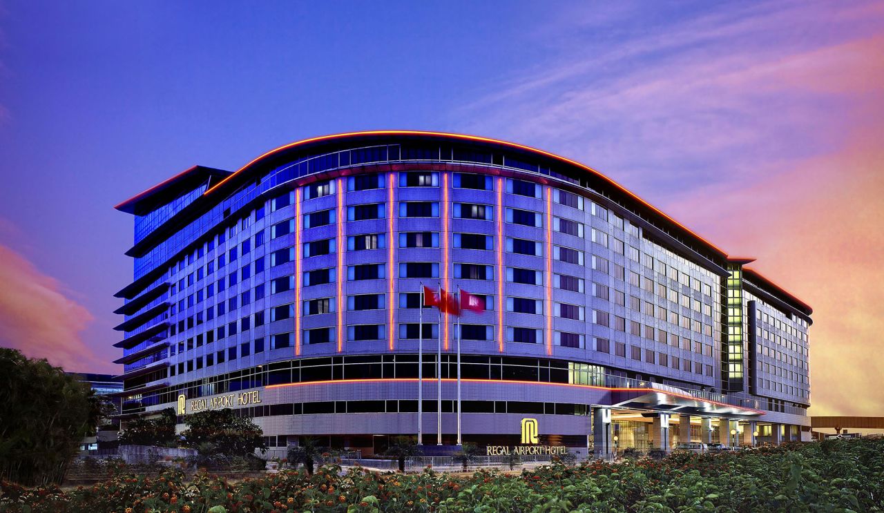 The Regal Hotel is a sleek spot with direct access to Hong Kong International Airport.