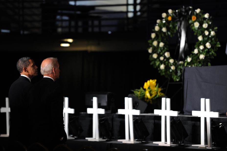 An explosion at the Upper Big Branch Mine in West Virginia killed 29 workers in April 2010. It was the worst U.S. mine disaster in 40 years. "All the hard work; all the hardship; all the time spent underground; it was all for their families. ... It was all in the hopes of something better," Obama said about the fallen workers.