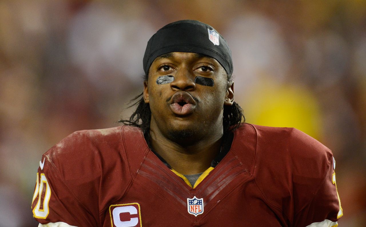 Last year Robert Griffin III was taken by the Washington Redskins as the second draft pick, and the quarterback was named offensive rookie of the year by the Associated Press.