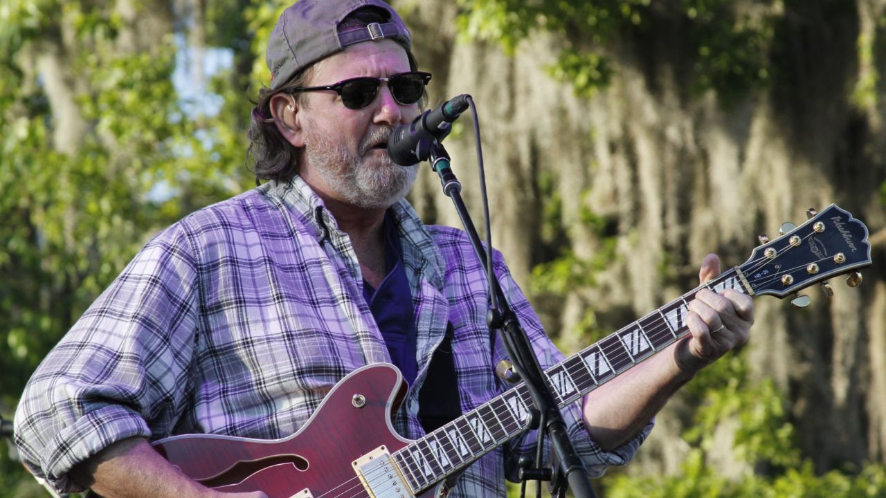 Widespread Panic's John Bell at Wanee Festival: This was taken up close with a professional camera.