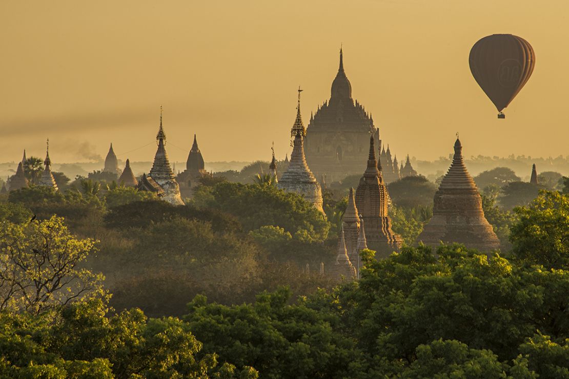Temple time travel: Myanmar's ancient Buddhist complex at Bagan.