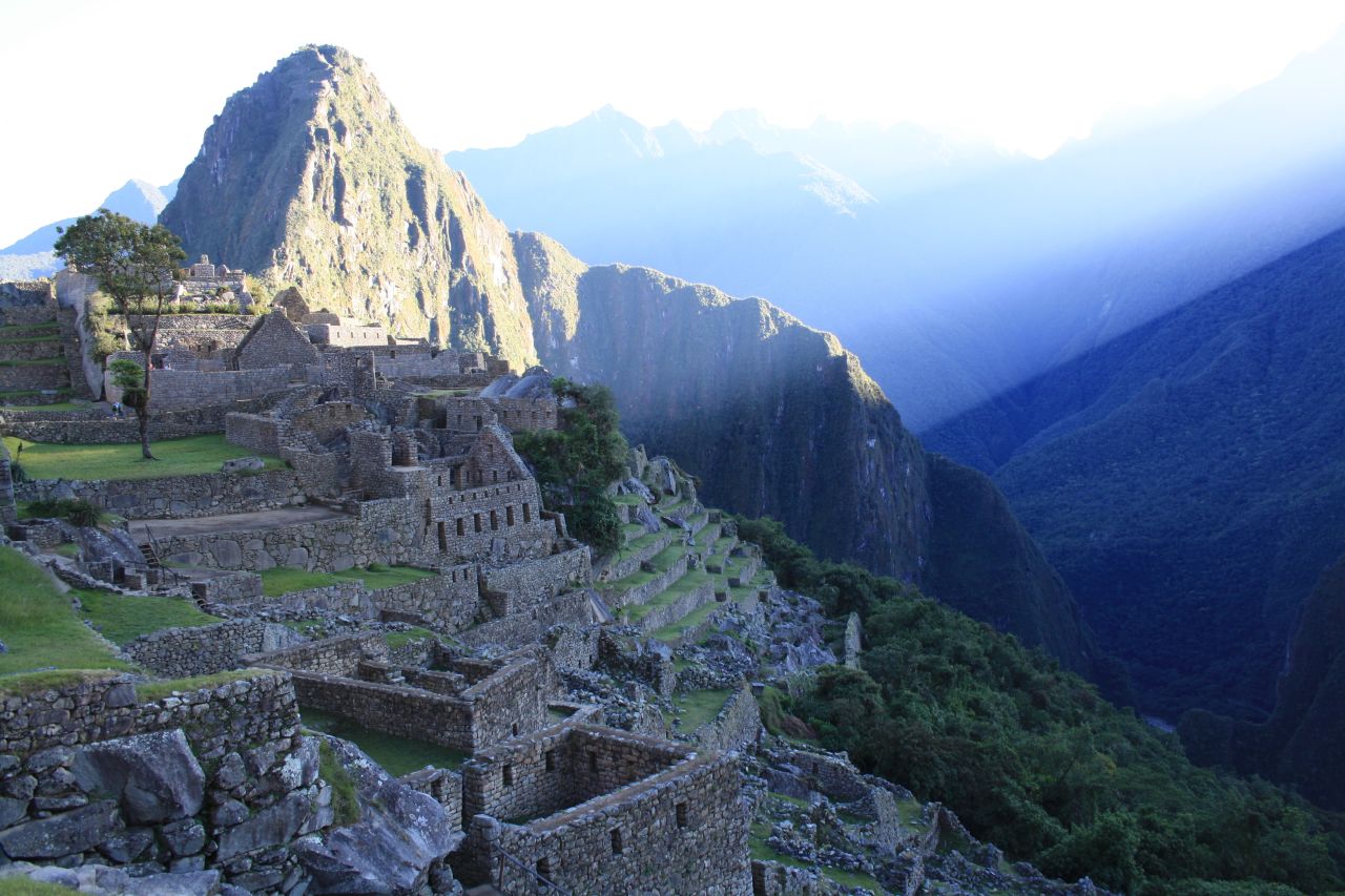 The sites that comprise Cusco's Sacred City are spectacular in their own right, but nothing prepares a visitor for sunrise over the Incan city of Machu Picchu. At 2,430 meters above sea level, in the midst of a tropical mountain forest, the 15th-century settlement was among the few Inca sites that wasn't plundered by Spanish invaders.