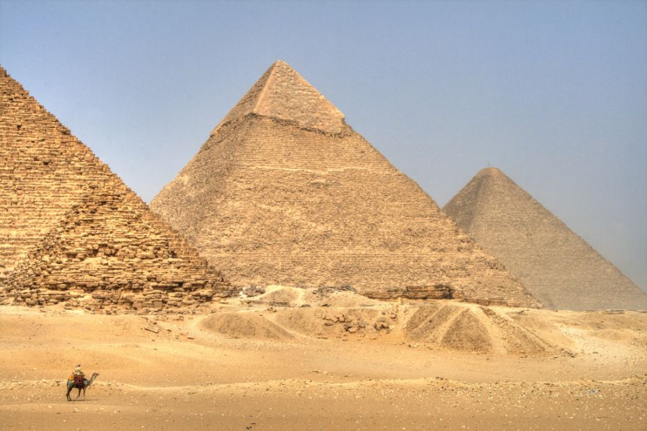 The Pyramid fields from Giza to Dahshur is one of the seven wonders of the world, and remains the only one of the original list still in existence. 