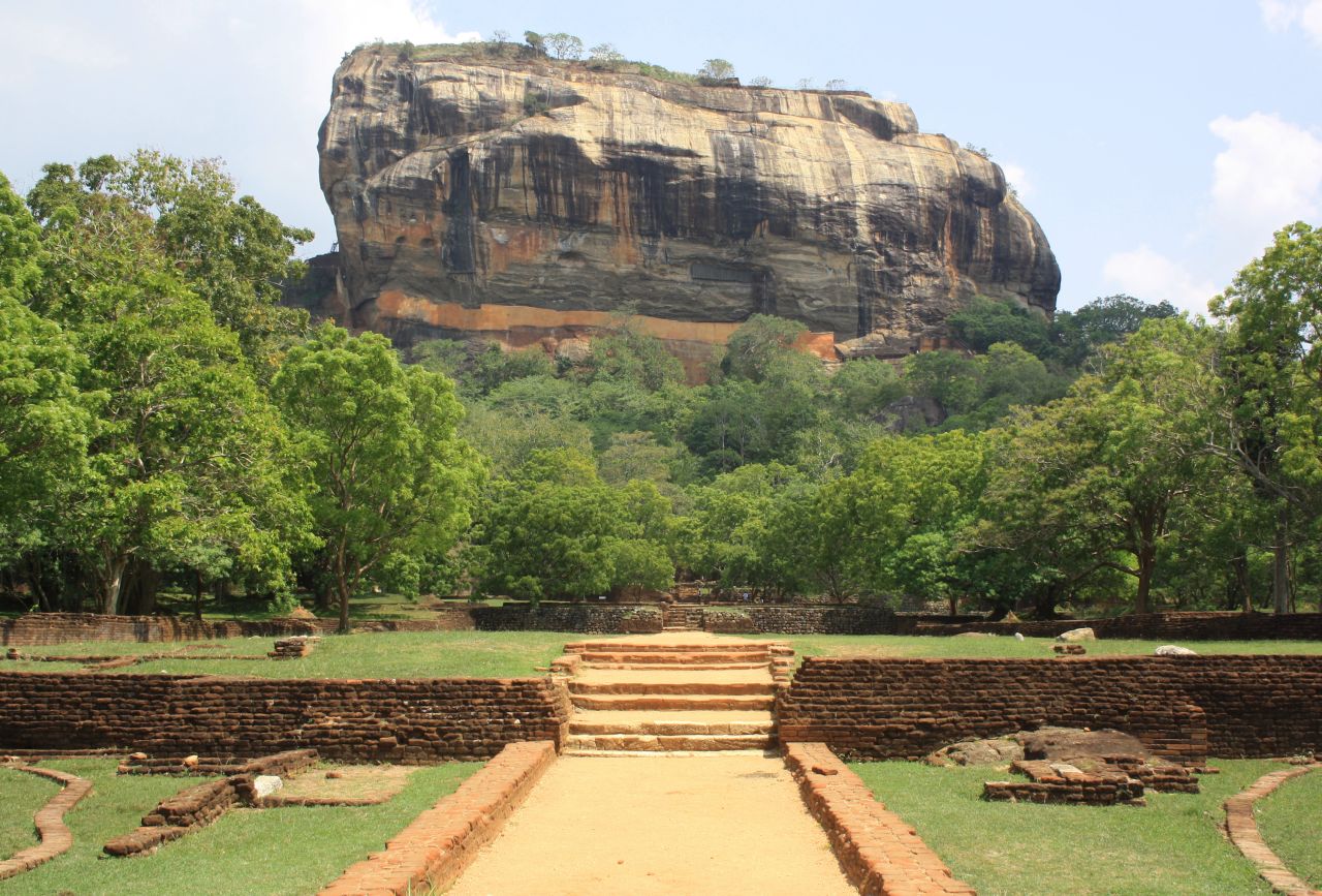 A breathtaking sight within the country's so-called cultural triangle, this ancient Ceylon city is also known as Lion Mountain for the giant clawed feet carved into the granite alongside a staircase leading to the remains of a fortified palace built atop the 370-meter peak. The site also features a series of stunning frescoes and lashings of "Sigiri graffiti," one of the most ancient texts in the Sinhalese language.