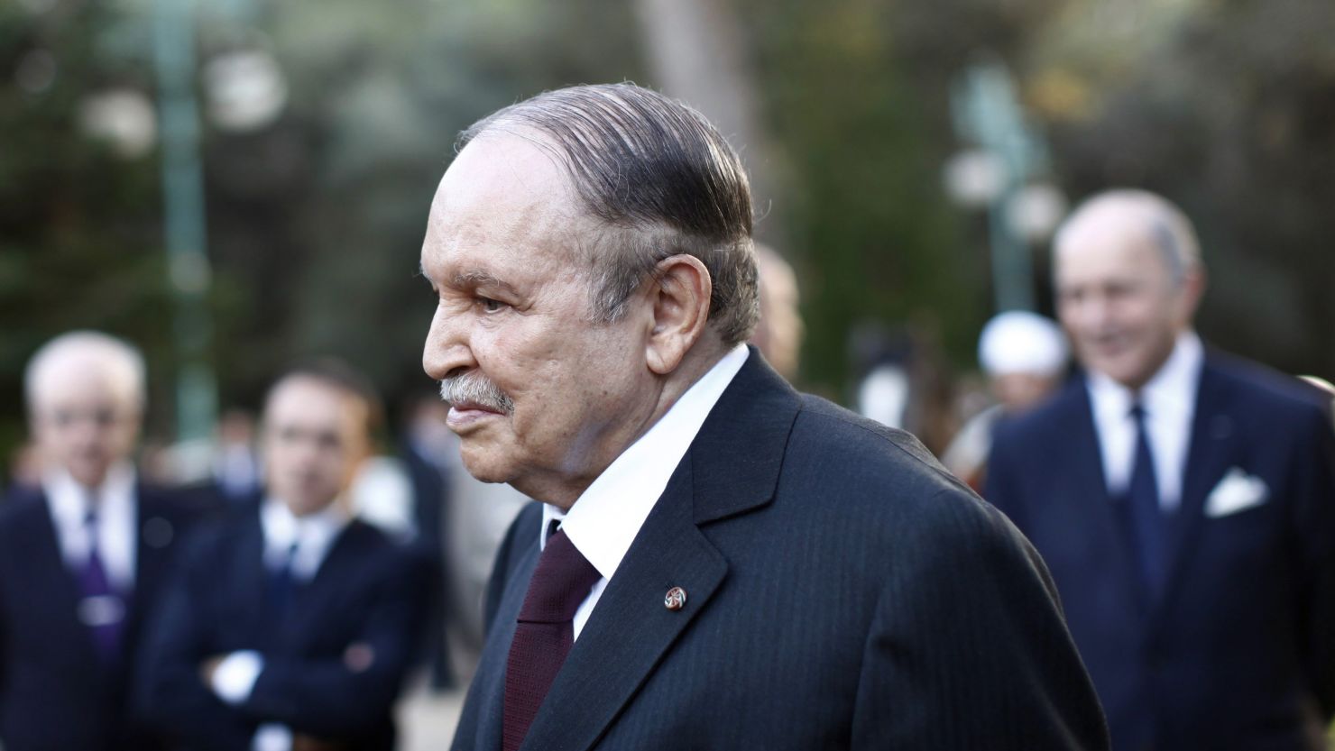 Algeria's president Abdelaziz Bouteflika is being treated for a "mini-stroke," according to the state-run Algerian news agency. 