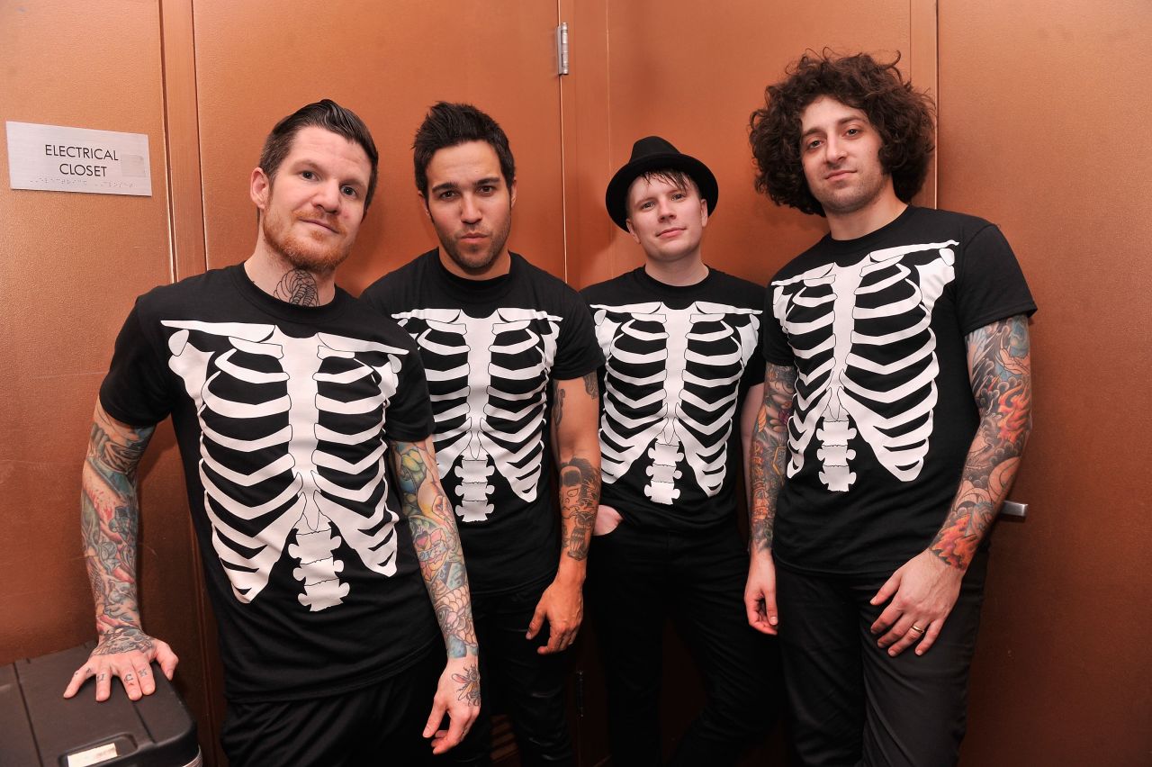 Fall Out Boy -- Andy Hurley, Pete Wentz, Patrick Stump and Joe Trohman -- formed in the Chicago suburb of Wilmette, Illinois, in 2001. Influenced by the city's punk scene, they created a punkish pop music sound heard on their 2003 debut album "Take This to Your Grave." Grammy-nominated for Best New Artist in 2006, their next album, "Infinity on High," topped the Billboard chart at No. 1. Their song "This Ain't a Scene, It's an Arms Race" peaked at No. 2 on the US Billboard Hot 100 chart in 2007. 
