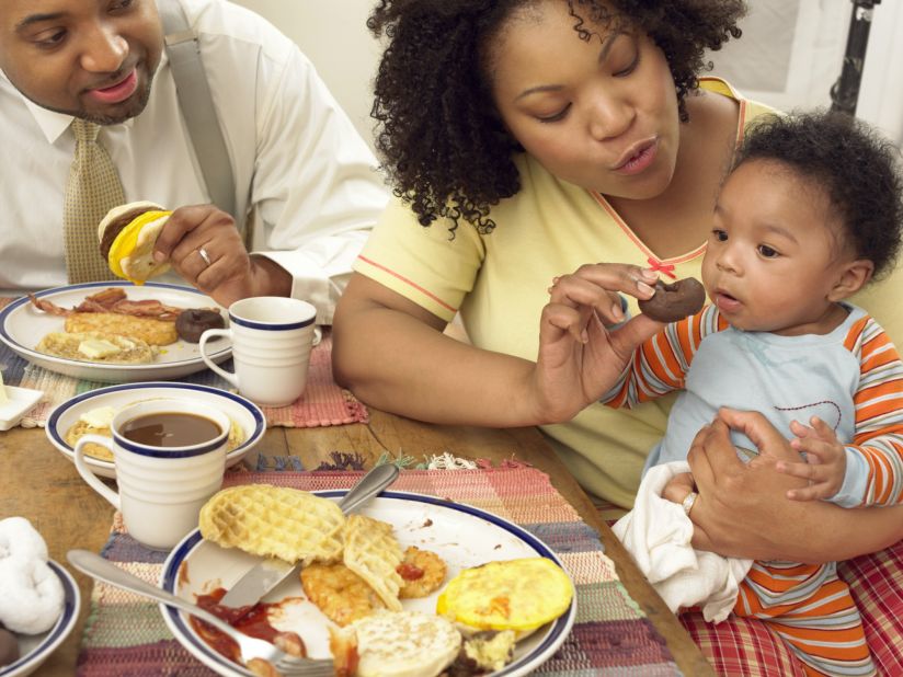 Sometimes, busy moms prioritize getting their children dressed and fed in the morning instead of themselves. Click through this gallery of morning rituals moms forgo for a manageable start to the day.