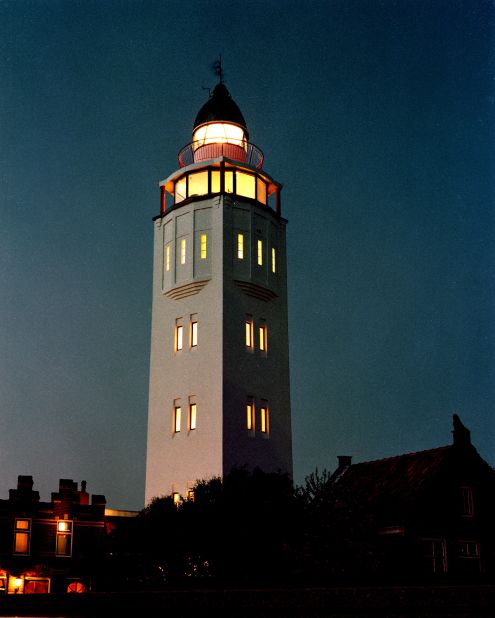 Head to the Netherlands and you'll find the restored art deco Harlingen Lighthouse hotel. "From the middle of the 18th century, fires crackled, acetylene gas lights hissed and the light system twinkled, because the many lighthouses Harlingen had were always rebuilt on the same spot," said former lighthouse keeper Piet Beuker.