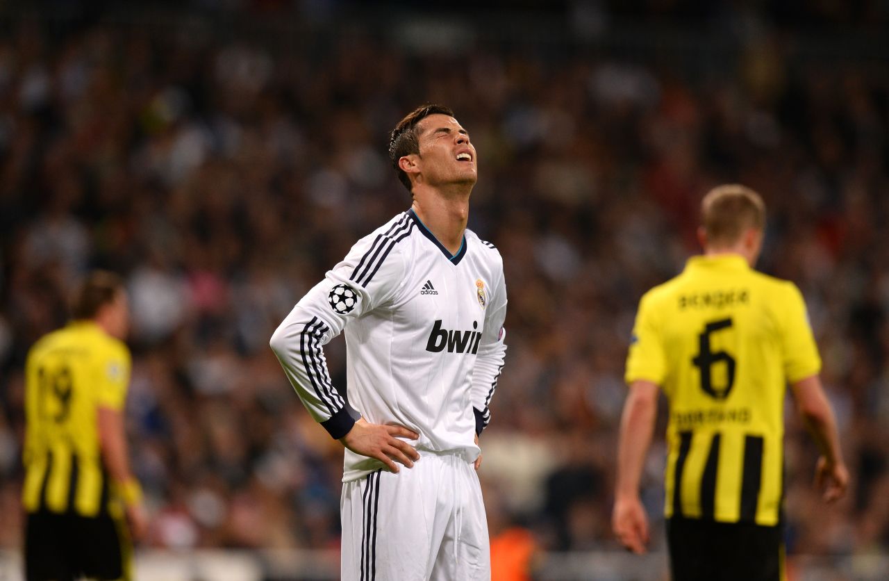 Real piled forward in search of a dramatic winner but not even the mercurial Ronaldo could find that elusive third goal.