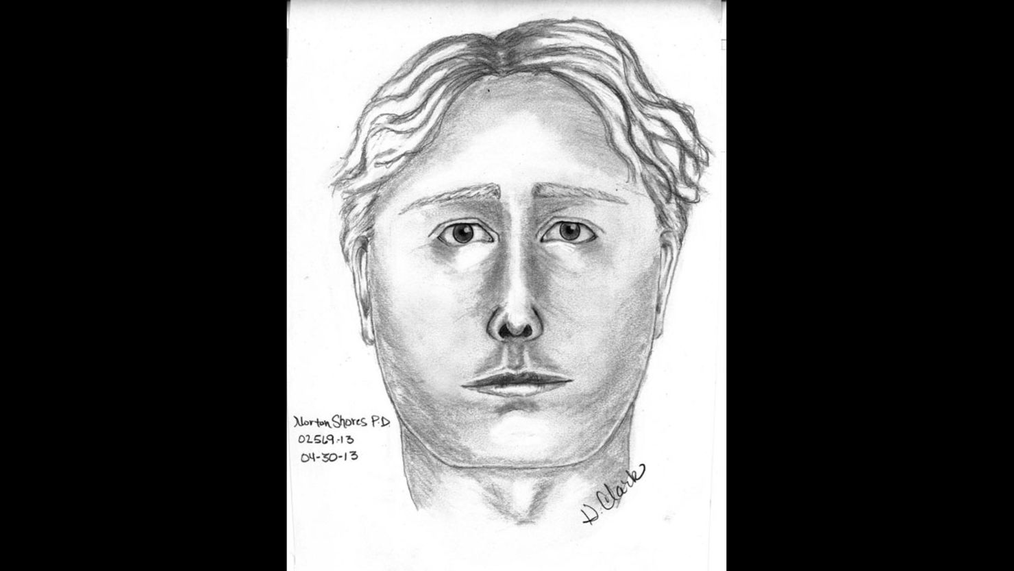 Police have released a sketch of a suspect in the abduction of Michigan gas station cashier Jessica Heeringa, 25.