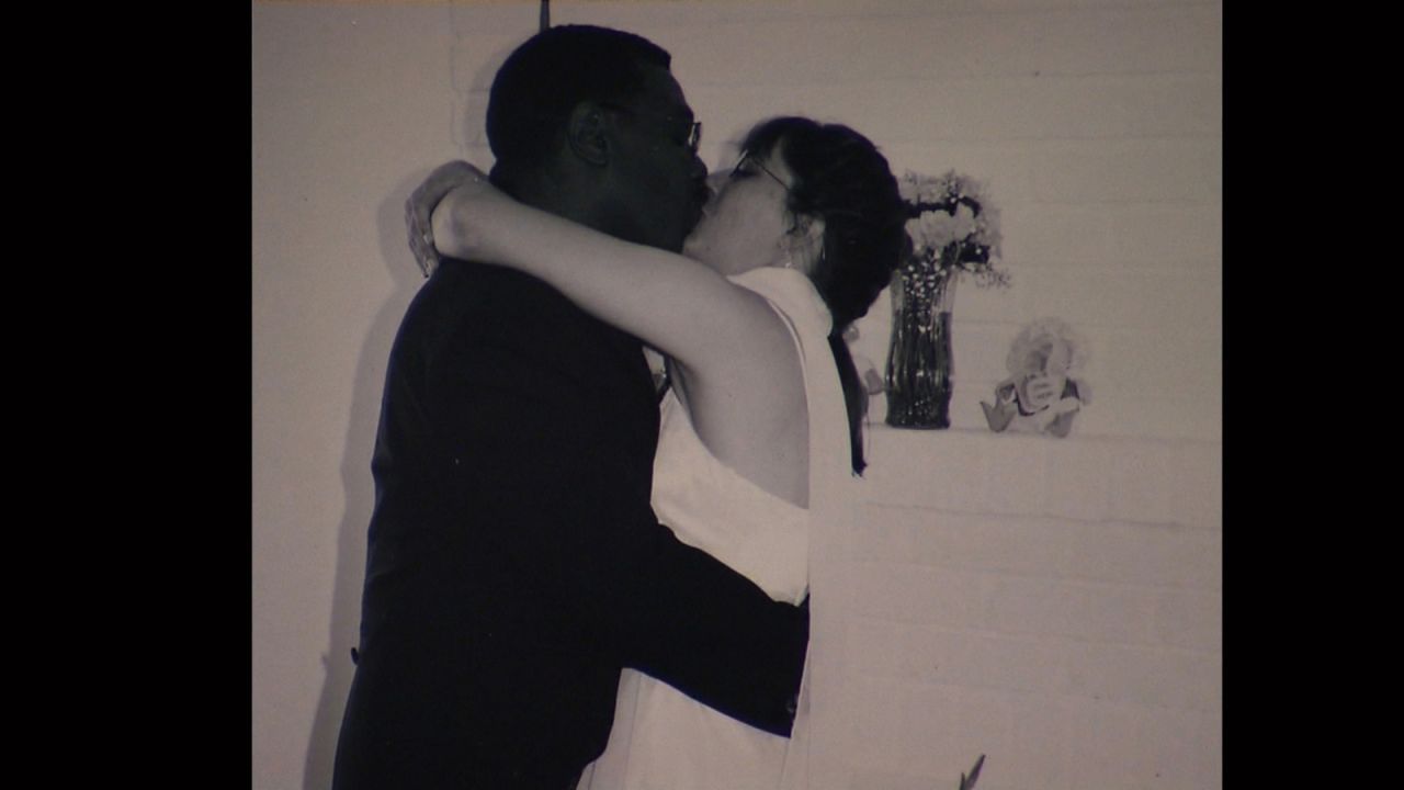 Tarleton and Herbert Rodgers at their 2001 wedding. She says she has forgiven her ex-husband for the attack on her.
