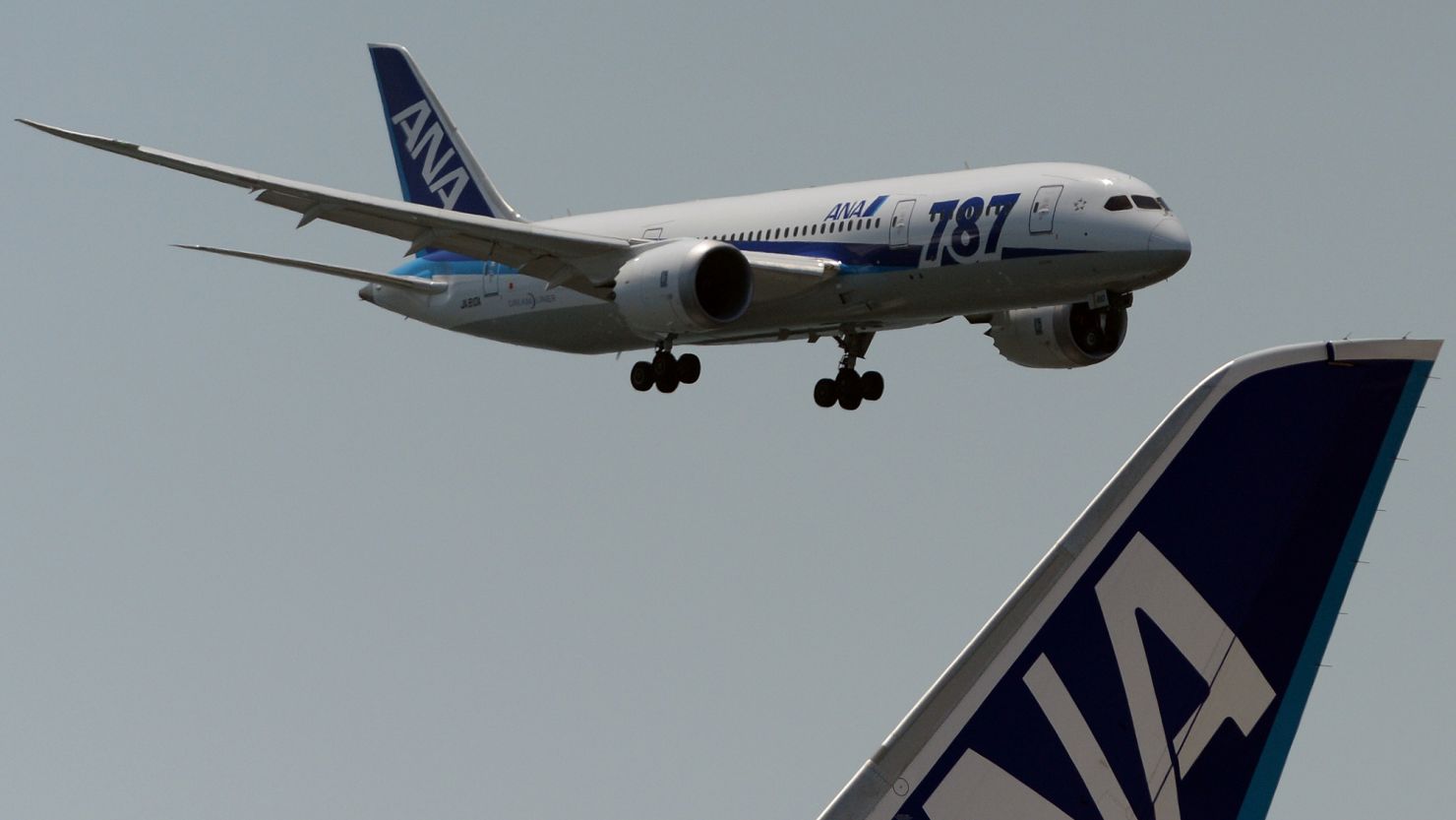 The first Dreamliner test flight in Japan was on Sunday.