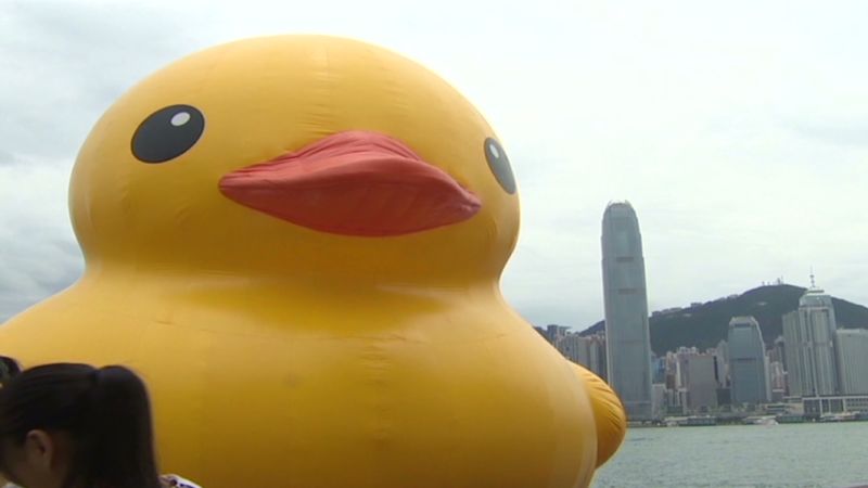 Watch CNN’s report on Hong Kong’s rubber duck in 2013 | CNN