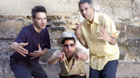 Adam Horovitz, Michael Diamond andAdam Yauch in 2004