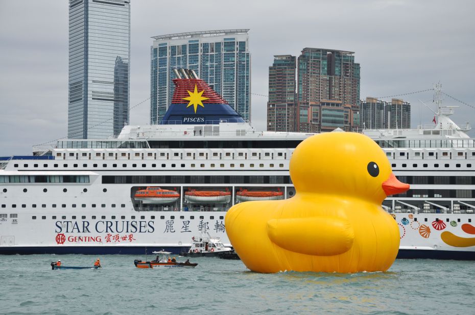 The Quack-tacular Arrival: Hong Kong Welcomes Giant Rubber Duckies