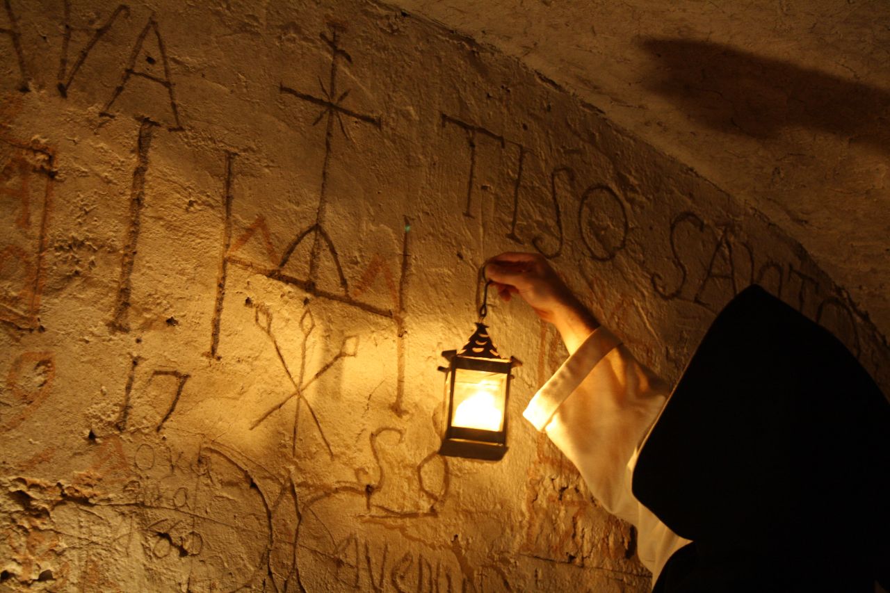 Narni, located in Italy's exact geographical center, features Holy Inquisition underground tunnels with spectacular prison cells covered in graffiti, Masonic symbols and alchemic formulas. The town also reportedly inspired C.S. Lewis as he wrote "The Chronicles of Narnia." 