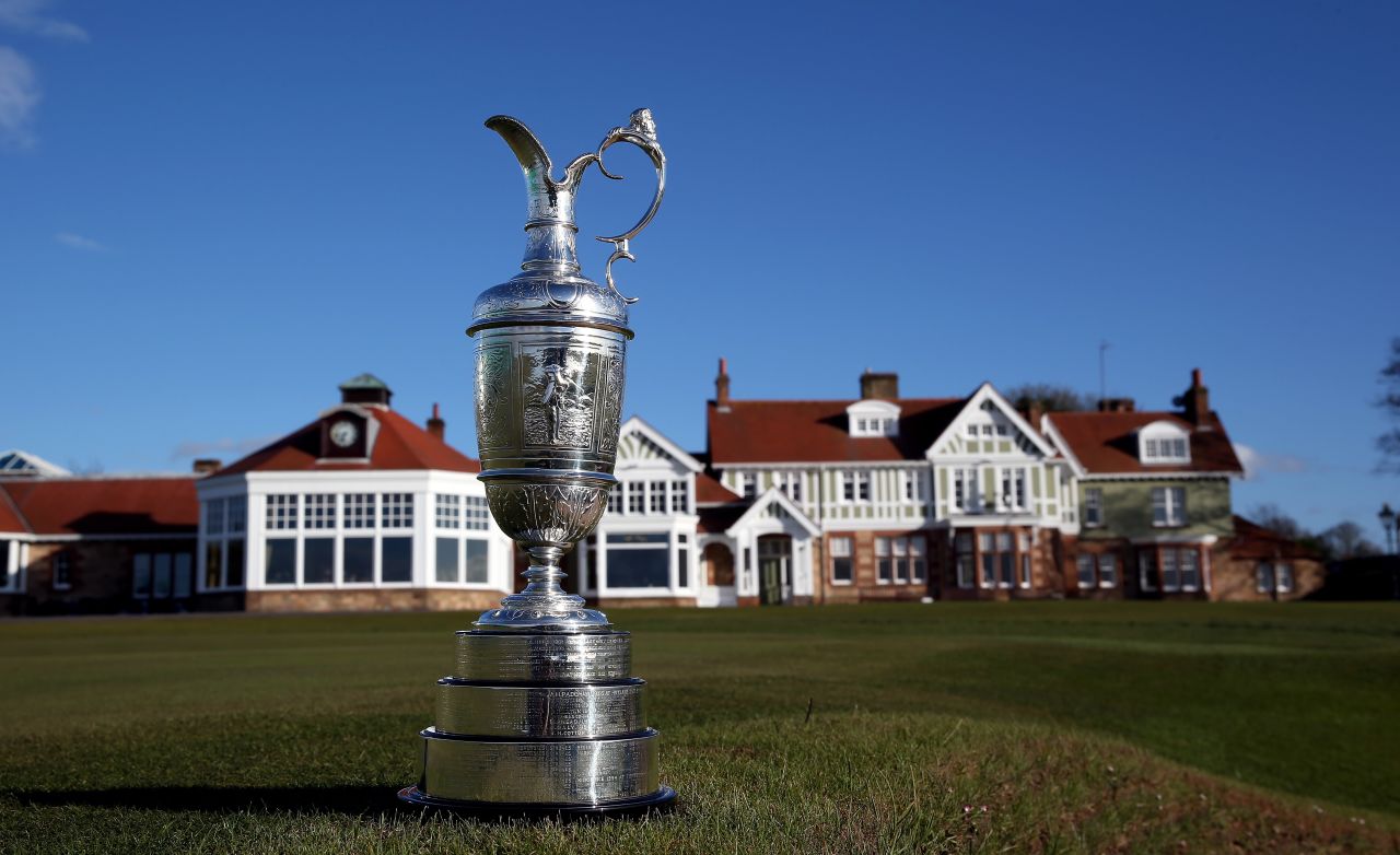 The 142nd British Open will be contested on the east coast of Scotland at Muirfield where the prized Claret Jug trophy awaits the winner after four days of play.