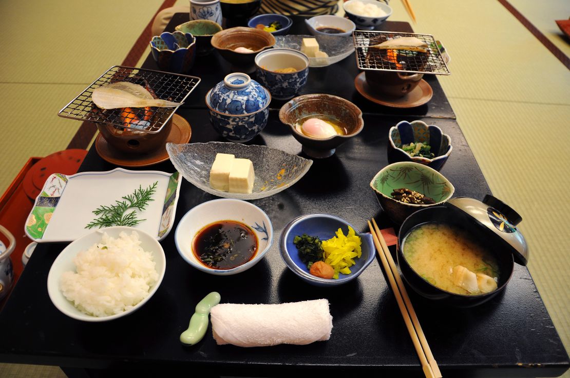 Just your average Wakayama breakfast at an onsen guesthouse.