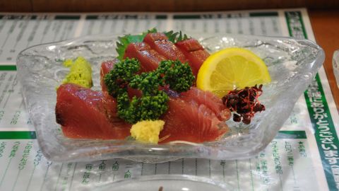 Tuna sashimi never tastes the same after trying the fresh local version in Tanabe City.