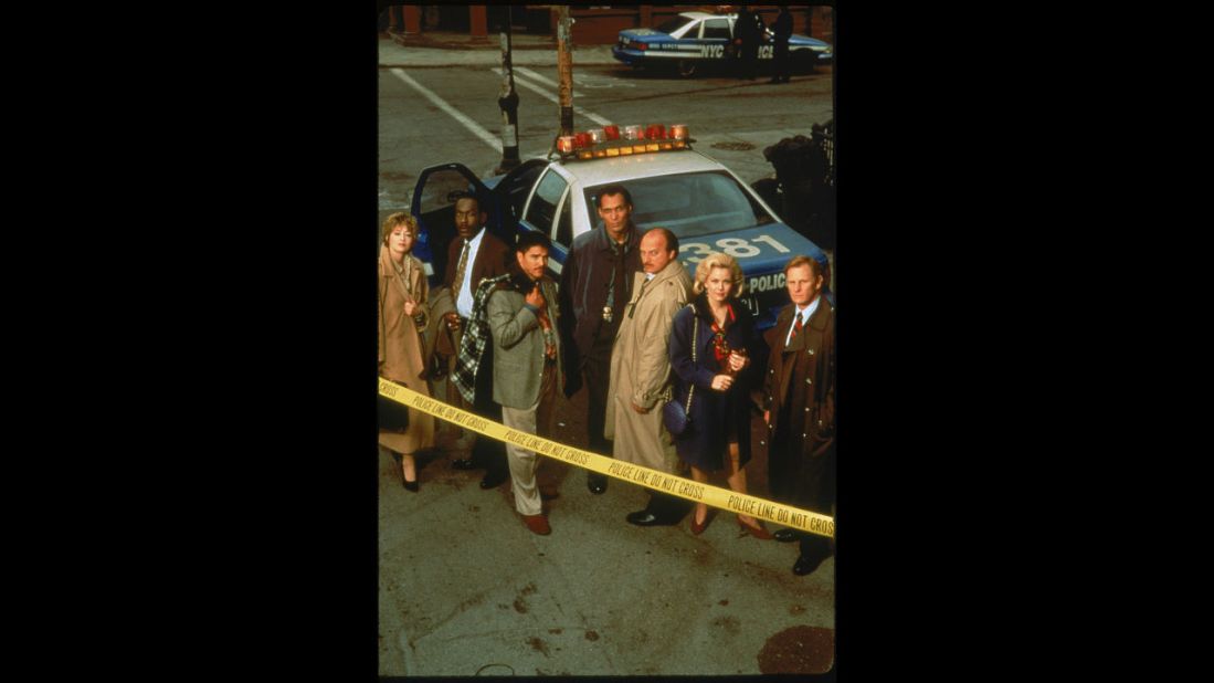 <strong>"NYPD Blue" (1993)</strong>: Steven Bochco's gritty crime drama broke past established network limits for language and nudity -- and also paid attention to character.