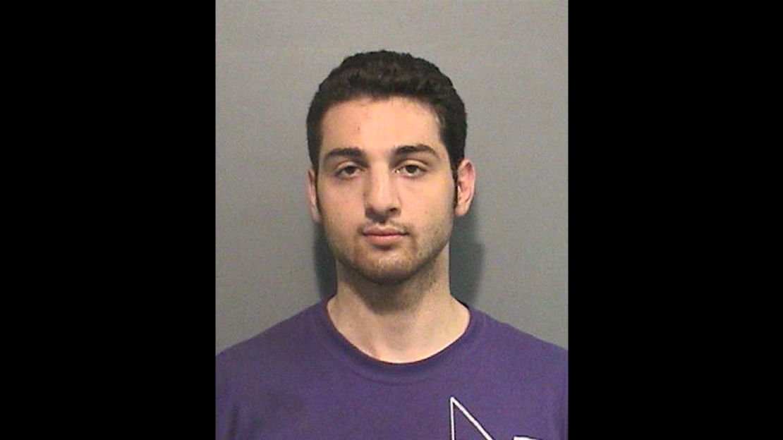 Tamerlan Tsarnaev in 2009 after his arrest on an assault charge