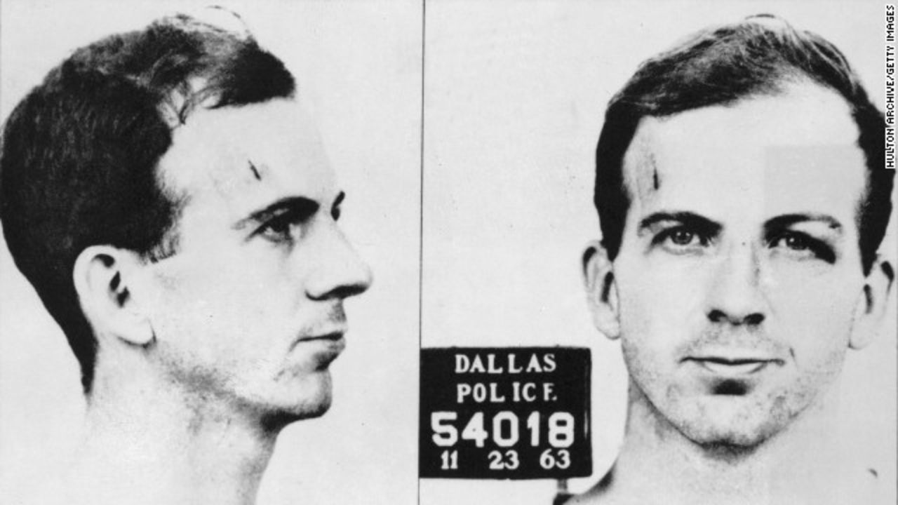 Mugshot of Lee Harvey Oswald, November 23,1963.