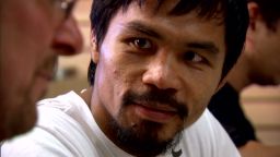 Manny Pacquiao from the CNN documentary "The Fighters."