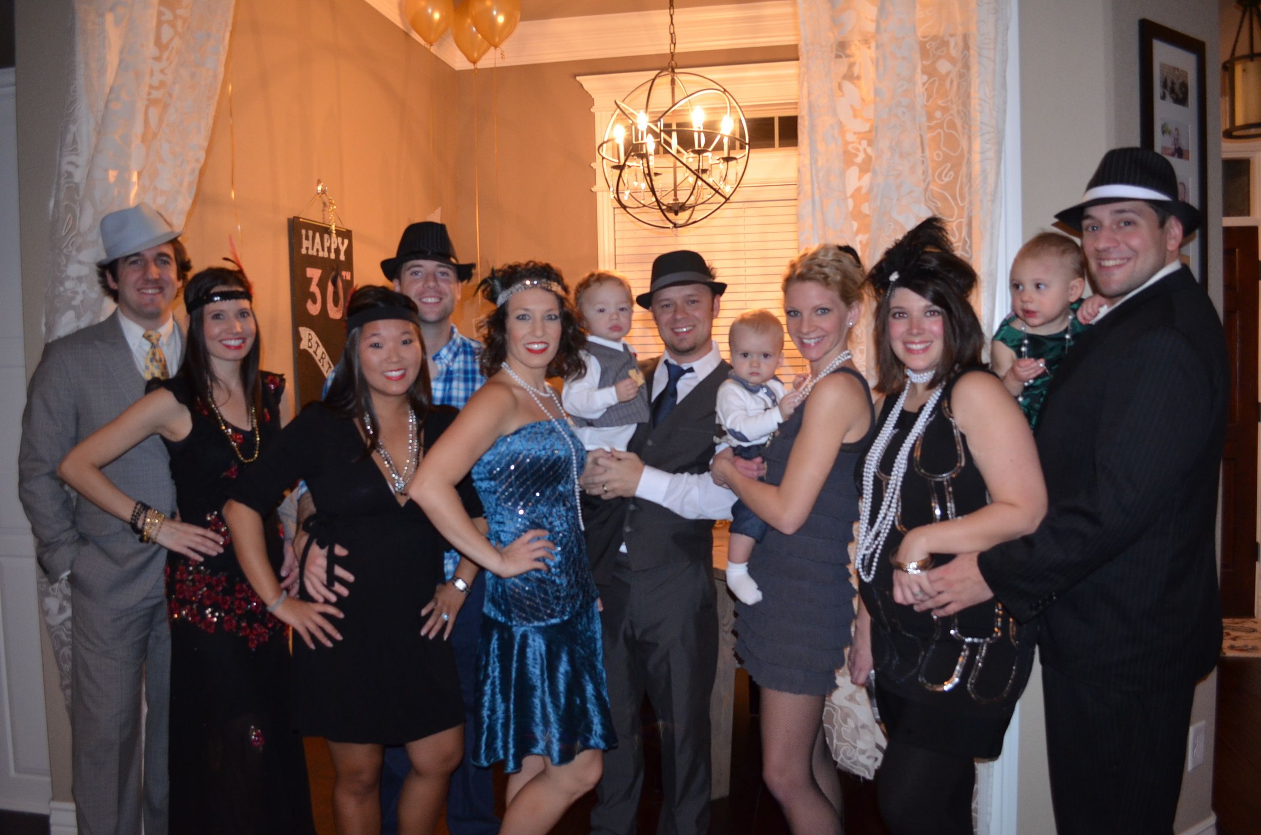 flapper themed party