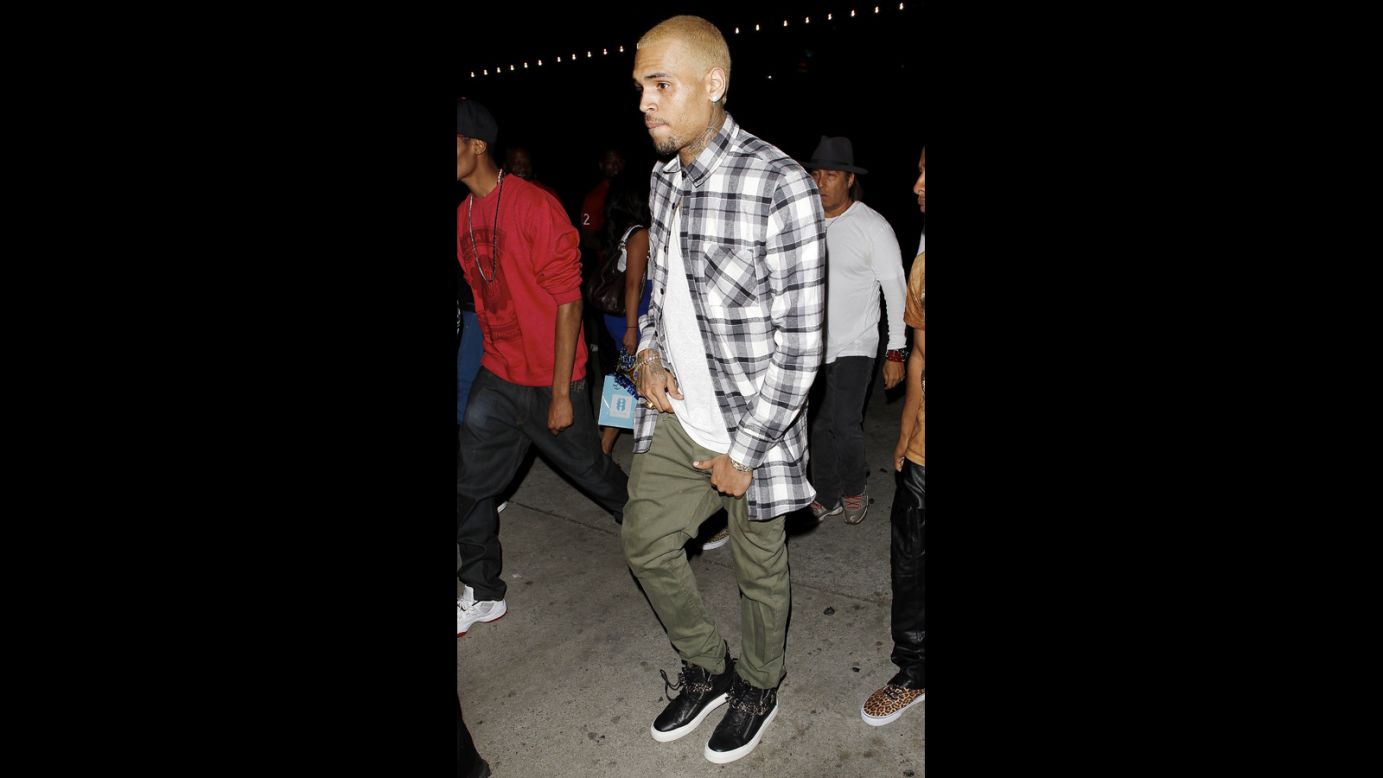 Although Rihanna was infamous for <a href="http://marquee.blogs.cnn.com/2012/11/30/rihanna-posts-cuddly-pic-with-chris-brown/">sharing cozy photos</a> of herself with Brown on Instagram, he clarified in early May 2013 that they weren't a couple. "[A]t the end of the day, shawty doing her own thang, she on the road. It's always gonna be love. I'm a grown man, just gotta fast forward," he <a href="http://www.eonline.com/news/414993/chris-brown-confirms-rihanna-split-i-can-t-focus-on-wife-ing-someone-that-young" target="_blank" target="_blank">told an Australian radio station</a>. "I'm always gonna love that person. I can't be focused on wife-ing someone that young. I need to be the best Chris Brown I can be."