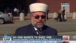 Lead Imam Talal Eid Boston terror suspect burial problems_00005108.jpg