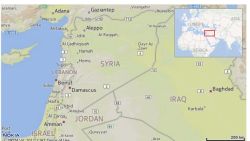 Map: Syria