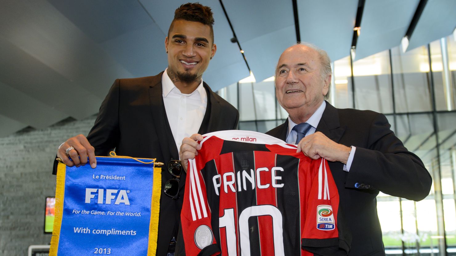 Sepp Blatter created FIFA's Task Force shortly after Kevin-Prince Boateng led Milan off the pitch in protest at racist abuse.