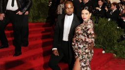 Kim Kardashian and Kanye West celebrated the birth of their daughter today, but the baby's name is still under wraps. Maybe Kanye West and Kim Kardashian will go for the unexpected like they did here at this year's MET gala or maybe....