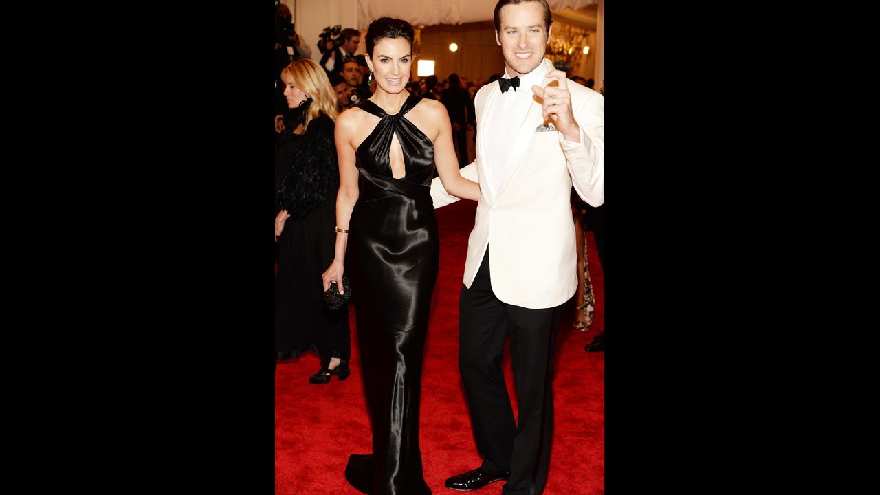  Elizabeth Chambers and Armie Hammer attend the gala.