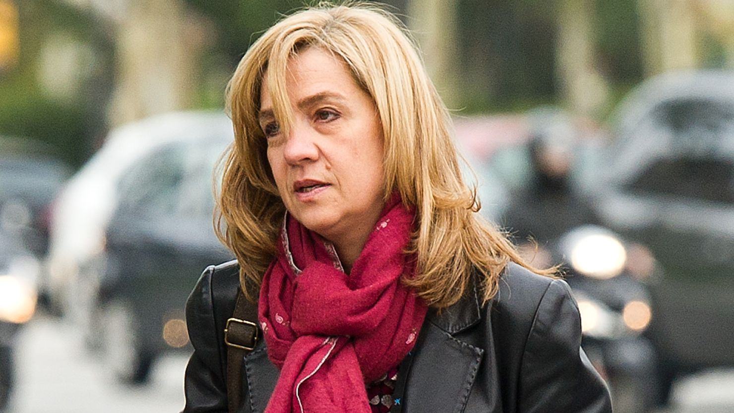 A charge of money laundering was dropped against Spain's Princess Cristina, here in April 2013. 