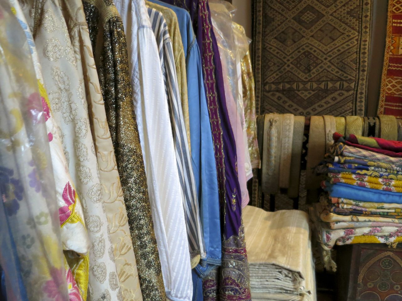 Boutique Majid is also known for its textiles.