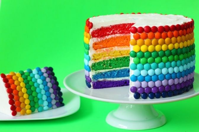 The site includes all kinds of how-to instructions for edible projects, such as this <a href="http://www.brit.co/rainbow-cake/" target="_blank" target="_blank">Double Rainbow Cake</a> that is similar to a <a href="http://www.marthastewart.com/256688/rainbow-cake" target="_blank" target="_blank">Martha Stewart-featured cake</a> by blogger Kaitlin Flannery. 