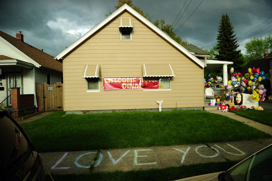 The family house of Gina DeJesus has been decorated by well-wishers on Tuesday, May 7.