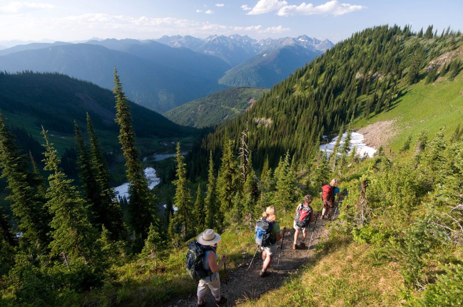 Mountain Trek Health hiking boot camps in British Columbia will help you shed the pounds on daily hikes, where you might appreciate the nature as much as your shrinking waistline.