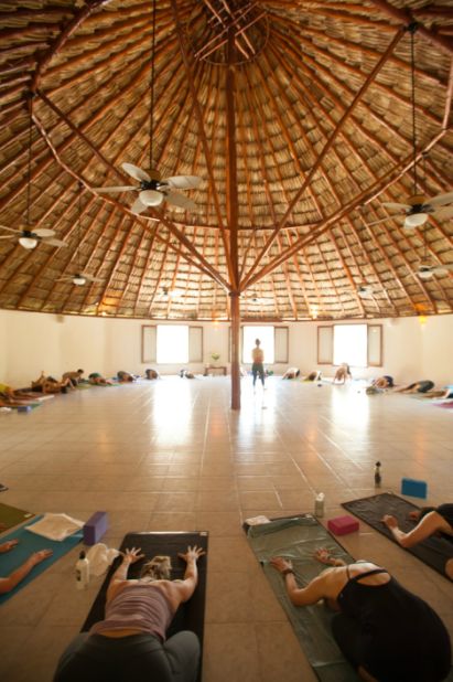 Choose from more than 10 varieties of yoga at Maya Tulum on the Mexican Rivera and enjoy a spa treatment or nap on the beach afterward -- or both. 