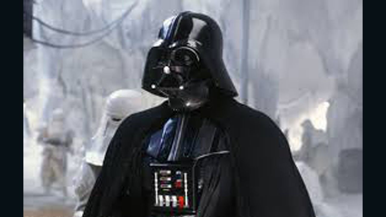 David Prowse playing Darth Vader in the original "Star Wars" trilogy.
