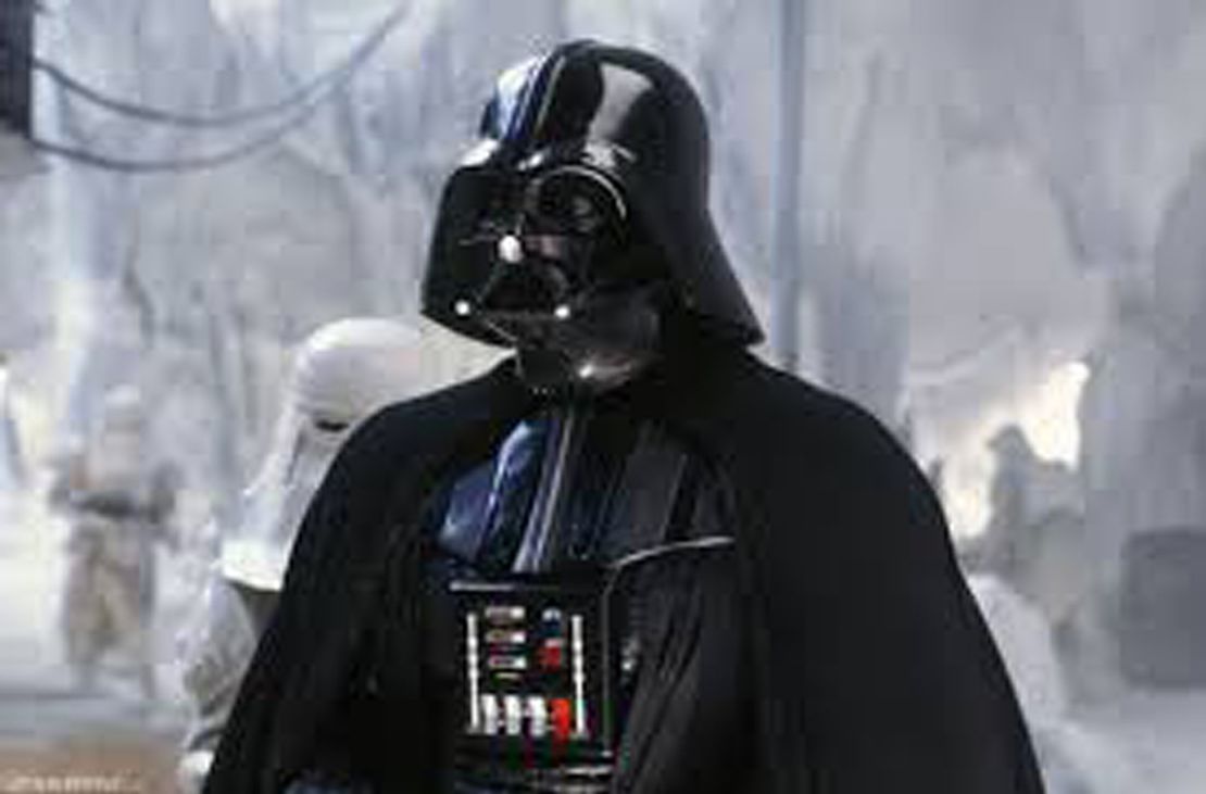 David Prowse playing Darth Vader in the original "Star Wars" trilogy.