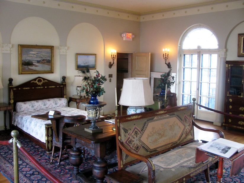 The mansion's rooms are filled with antique furnishings, artwork, family photos and portraits. Visitors <a href="http://www.vanderbiltmuseum.org/home.php?section=hours&sub=admission" target="_blank" target="_blank">can tour the 43-acre complex</a>, which includes the mansion and grounds, a marine and natural history museum and a planetarium.