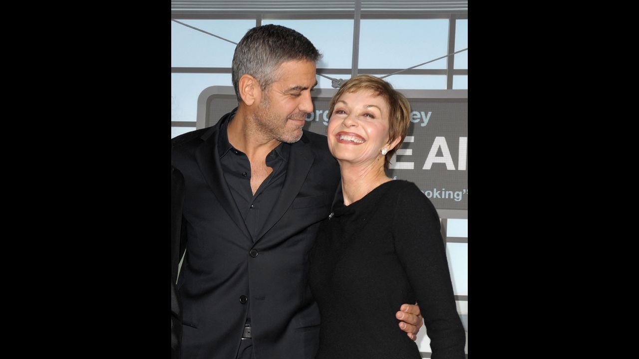 George Clooney's mom, Nina Warren.
