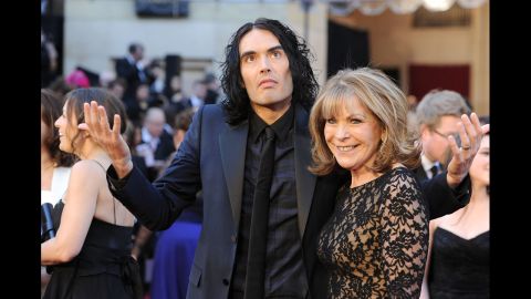 Russell Brand's mother, Juliet Elizabeth Brand.