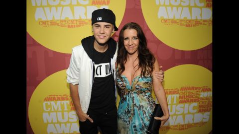 Justin Bieber's mother, Pattie Mallette.